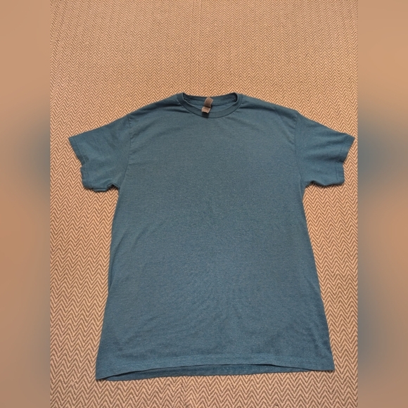🛍️4 For $15🛍️Gildan Teal Short Sleeve Men's Tee - Picture 1 of 4